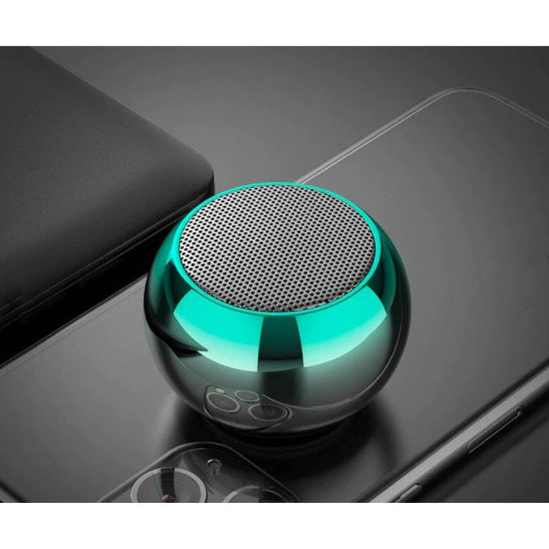 Caixinha de Som Bluetooth TWS Metal Mini Speaker Amplificada