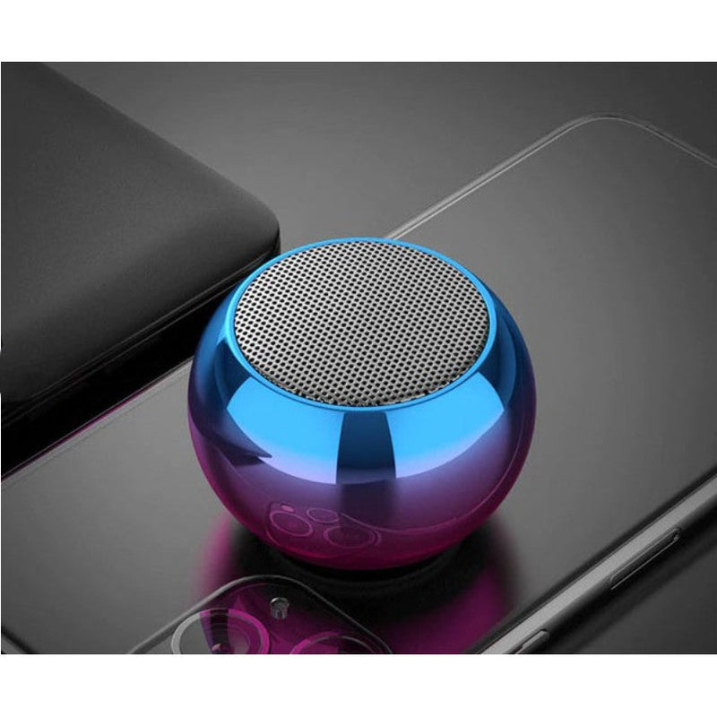 Caixinha de Som Bluetooth TWS Metal Mini Speaker Amplificada