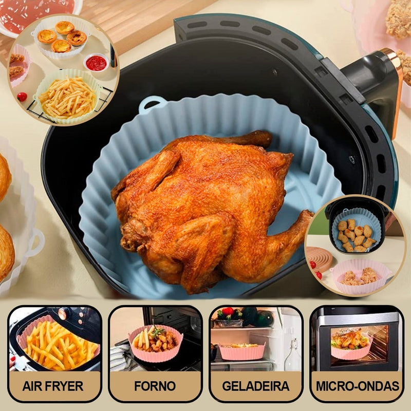 Formas de Silicone para Air Fryer